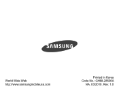 Samsung WEP870 User Manual (user Manual) (ver.1.0) (English, Spanish)