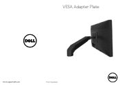 Dell Dual Stand Dual Arm Monitor MDS14 VESA Adapter Setup Guide