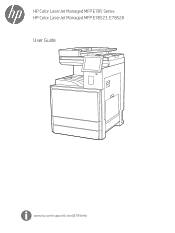 HP Color LaserJet Managed MFP E785 User Guide