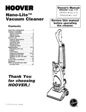 Hoover U2440900W Manual