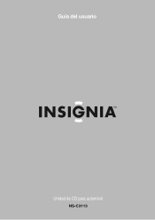 Insignia NS-C3113 User Manual (Spanish)