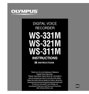 Olympus WS-321M WS-331M Instruction Manual (English)