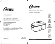 Oster 18-Quart Roaster Oven Instruction Manual