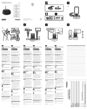 Philips DCK3020 User manual (English)