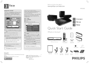 Philips HTS6515D Quick start guide