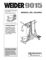Weider 9015 Spanish Manual