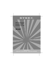 Dynex WS-007 User Manual (English)