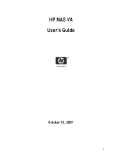 HP J3278B HP NAS VA User's Guide