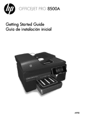 HP Officejet Pro 8500A Getting Started Guide