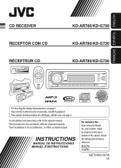 JVC AR780 Instruction Manual