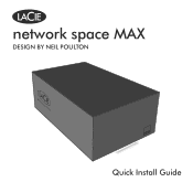 Lacie Network Space MAX Quick Install Guide