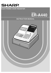 Sharp ER-A440 Instruction Manual