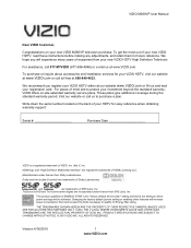 Vizio M260VP M260VP User Manual