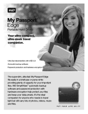 Western Digital My Passport Edge Product Specifications