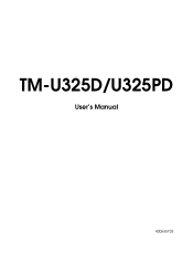 Epson U325D User Manual