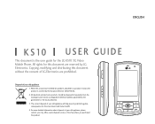 LG KS10 User Guide