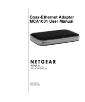 Netgear MCAB1001 MCA1001 User Guide