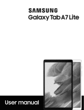 Samsung Galaxy Tab A7 Lite 8.7 Wi-Fi User Manual