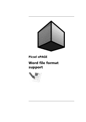 Sony PEG-NZ90 Picsel WORD File Format Support