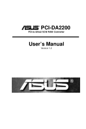 Asus PCI-DA2200 PCI-DA2200 User Guide English Version