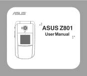 Asus Z801 Z801 English Edition User's Manual