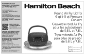 Hamilton Beach 34510 Use and Care Manual