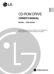 LG CRD-8240B Owners Manual