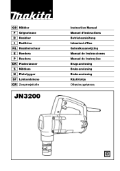 Makita JN3200 Instruction Manual