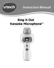 Vtech Sing It Out Karaoke Microphone User Manual