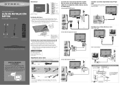 Dynex DX-24L230A12 Quick Setup Guide (Spanish)
