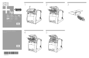 HP 4700 HP Color LaserJet Fuser - Install Guide (multiple language)