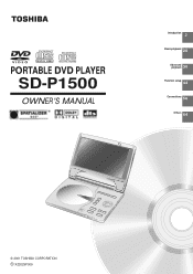 Toshiba P1500 Owners Manual