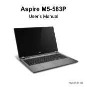 Acer Aspire M5-583P User Manual