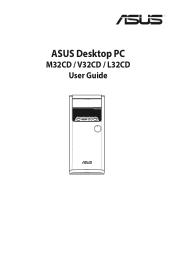 Asus VivoPC M32CD ASUS M32CD series users manual for English