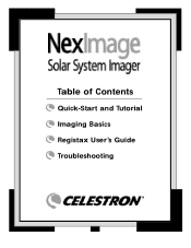 Celestron NexImage Solar System Imager User Guide