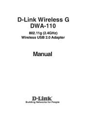 D-Link DWA-110 Manual