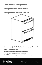 Haier DD400RS Product Manual