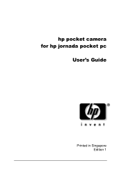 HP Jornada 690 HP Pocket Camera for HP Jornada Pocket PC - (English) User Guide