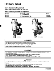 Hitachi NV45AB2S Instruction Manual