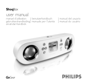 Philips PSS110 User manual