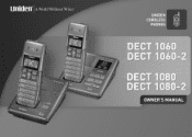 Uniden DECT1060 English Owners Manual