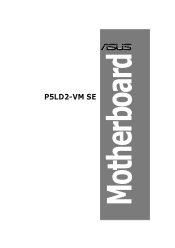 Asus P5LD2-VM SE P5LD2-VM SE English Edition User's Manual