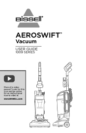 Bissell AeroSwift Compact Vacuum | 10091 User Guide