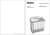 Haier HWM120-SX3 User manual