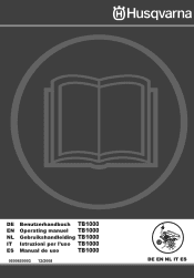 Husqvarna TB 1000 Owners Manual