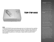Toshiba TDP-TW100 Brochure