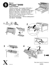 Xerox 5400DX Paper Guide