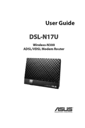 Asus DSL-N17U users manual in English