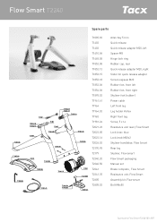 Garmin Tacx Flow Smart Trainer Parts Diagram
