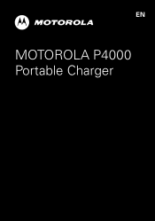 Motorola P4000 P4000 - User Guide